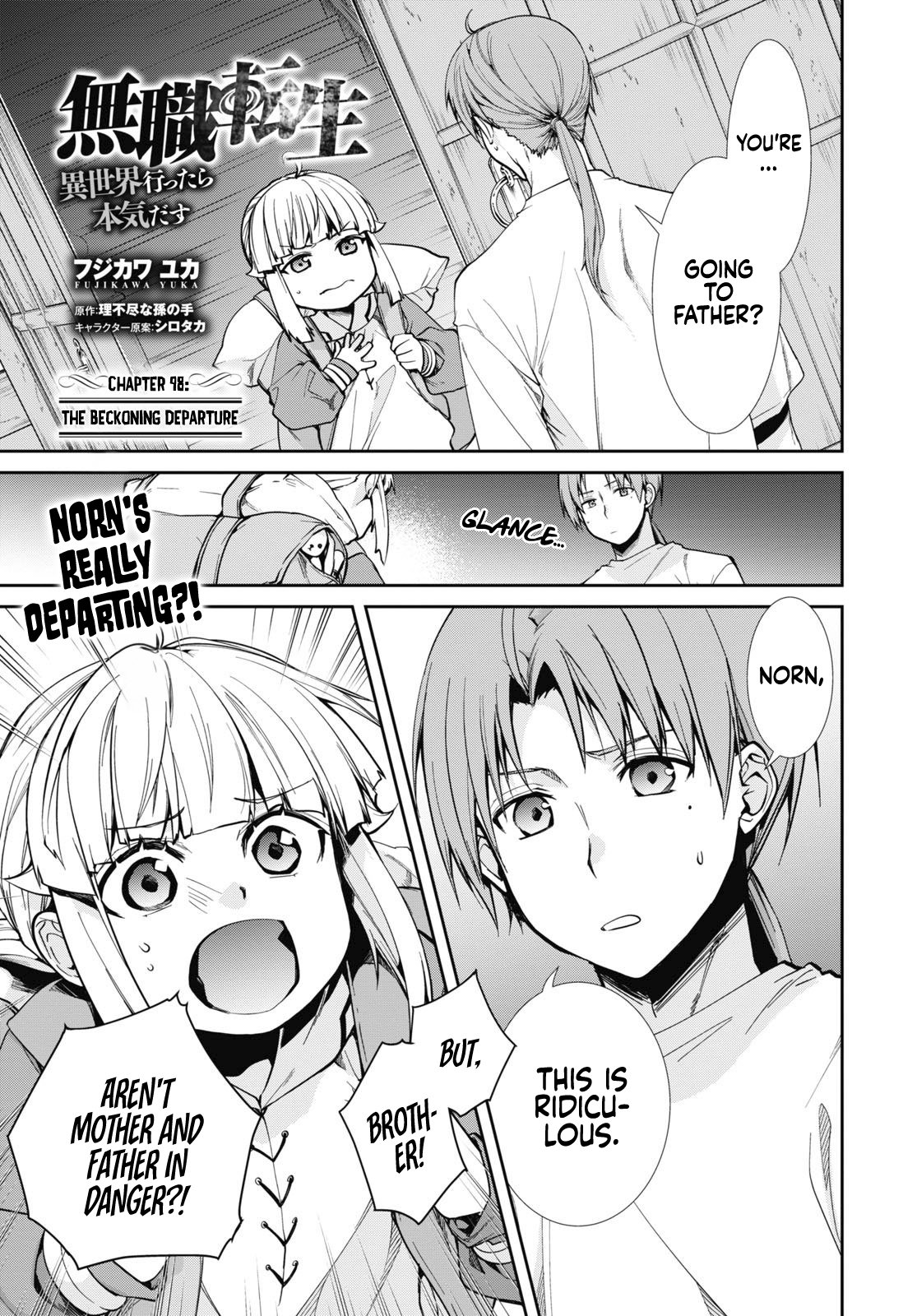 Jobless Reincarnation, Chapter 98 image 02